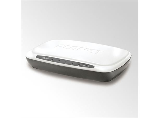 Switch Home/SOHO 5-port Planet 5p 10/100Mbps Desktop Fast Ethernet